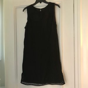 Black GAP shift dress